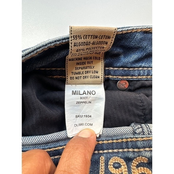 DL1961 Premium Denim 4Way Stretch Milano Bootcut Jeans - Picture 9 of 12